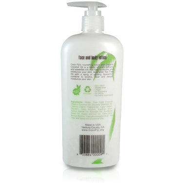 Tea Tree Spearmint Face & Body Lotion Infused with Raw Coconut Oil / 12 oz. / Case of 8 Bottles by Organic Fiji by Organic Fiji