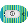 Teleties Cabana Cutie - Large Flat Round Hair Clip
