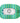 Teleties Cabana Cutie - Medium Flat Round Hair Clip