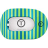 Teleties Cabana Cutie - Medium Flat Round Hair Clip