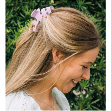 Teleties Classic Clip Medium Springtime Sparkle