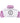 Teleties Classic Clip Medium Springtime Sparkle