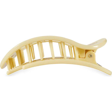 Teleties Flat Butter Yellow Hair Clip Small