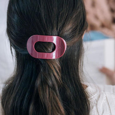 Teleties Flat Clip Round Small - Wild Side