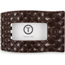 Teleties Flat Rectangle Clip Quilted Small - Truly Taupe