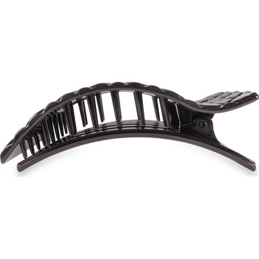 Teleties Flat Rectangle Clip Small - Quilt Jet Back