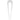 Teleties French Hair Pin - Coconut White