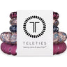 Teleties Hair Ties Mixed Purple Haze- 5 Pack