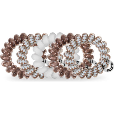 Teleties Hair Ties Tiny Truly Taupe - 5 Pack