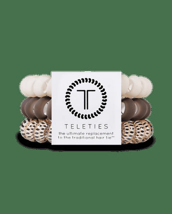 Teleties Hair Ties Toasted / Large