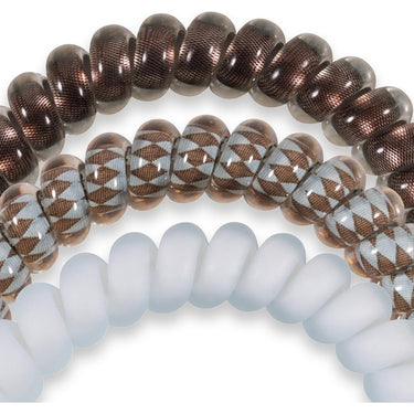 Teleties Hair Ties Truly Taupe - 3 Pack Small