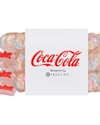 Teleties Large Coca-Cola Collection 3 Pack - Have a Nice Coke Smile