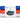 Teleties Large Hair Ties - No Pinch Please - Strong Grip, No Rip - University Collection - University of Florida / 3 Pack