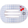 Teleties Medium Flat Clip - Basket of Cherries