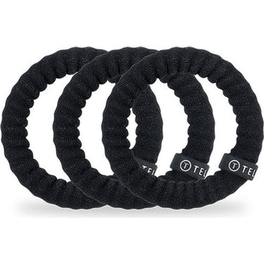 Teleties Nylon - Small - 3 Pack / Jet Black