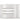 Teleties Rectangle Flat Coconut White Hair Clip / Medium