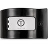 Teleties Rectangle Flat Jet Black Hair Clip / Large