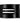 Teleties Rectangle Flat Jet Black Hair Clip / Small