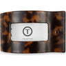 Teleties Rectangle Flat Tortoise Hair Clip / Large