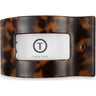Teleties Rectangle Flat Tortoise Hair Clip / Medium