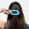 Teleties Round Flat Clip Summer Sky Collection / Medium