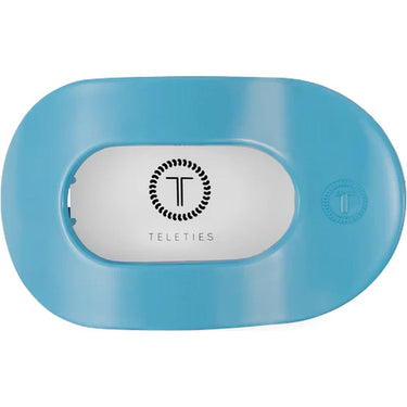Teleties Round Flat Clip Summer Sky Collection / Medium