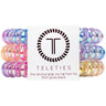 Teleties Small Hair Ties - No Pinch Please - Strong Grip, No Rip - Eat Glitter For Breakfast / 3 Pack