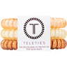 Teleties Small Hair Ties - No Pinch Please - Strong Grip, No Rip - For The Love of Nudes / 3 Pack