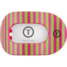 Teleties Summer Crush - Medium Flat Round Hair Clip