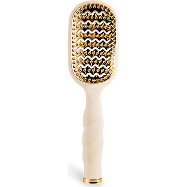 Teleties Vented Hair Brush - Tan