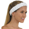 Terry Elasticized Spa Heaband White by Betty Dain