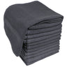 Terry Towels 2-1/4" Lbs. / Gray - 15" x 25" / 1 Dozen by Soft 'N Style