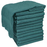 Terry Towels 2-1/4" Lbs. / Hunter Green - 15" x 25" / 1 Dozen by Soft 'N Style