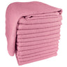 Terry Towels 2-1/4" Lbs. / Mauve - 15" x 25" / 1 Dozen by Soft 'N Style