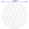 Textured Round Cotton Pad - 2.25" Diameter / 100 Pieces Per Sleeve X 50 Sleeves = 5,000 Cotton Rounds
