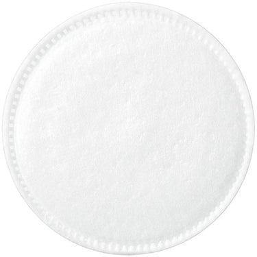 Textured Round Cotton Pad with Stitched Edges - 2.25" Diameter / 100 Per Sleeve X 24 Sleeves = Case of 2,400 Cotton Rounds