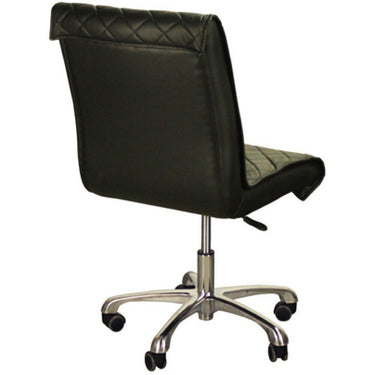 The Bella Customer Chair - Black / 17"- 21.5" Seat Height by Deco Salon Furniture