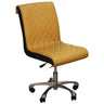 The Bella Customer Chair - Caramel / 17"- 21.5" Seat Height by Deco Salon Furniture