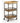 The Danica Wood+Metal Esthetician Trolley / 3 Shelves by Spa Masters