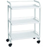 The Leah 3-Shelf Waxing Cart / 20.5"W x 12"D x 35"H by Fantasea