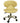 The Orsola Pedicure Stool - Almond / Seat Height 13.25"-16" by Deco Salon Furniture