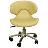 The Orsola Pedicure Stool - Almond / Seat Height 13.25"-16" by Deco Salon Furniture