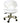 The Orsola Pedicure Stool - White / Seat Height 13.25"-16" by Deco Salon Furniture