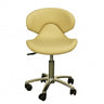 The Orsola Technician Stool - Almond / Seat Height 16.5"-22" by Deco Salon Furniture