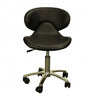 The Orsola Technician Stool - Black / Seat Height 16.5"-22" by Deco Salon Furniture