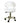 The Orsola Technician Stool - White / Seat Height 16.5"-22" by Deco Salon Furniture