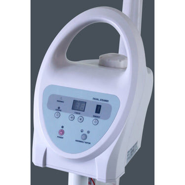 The Saskia Digital Ozone Facial Steamer with 5 Wheel Base