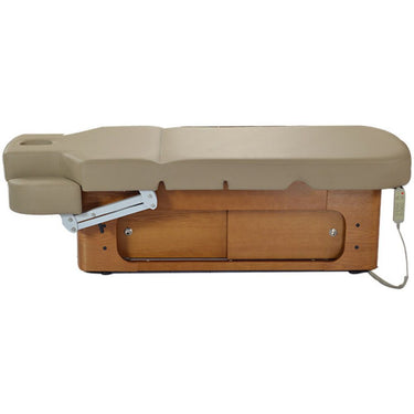 The Teagan 4-Motor Spa Treatment Table with Cabinet Base by SHOSH Spa Essentials