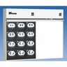 The Trimline Plus Hi-Lo Illuminator / 2 in 1 Horizontal (6 Bulb) by Wolf X-Ray