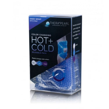 THERA&deg;PEARL Color Changing Hot + Cold Reusable Pack Knee Wrap / 14" x 10.25" by Therapearl